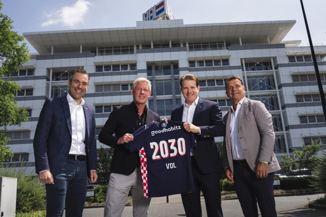 VDL Groep verlängert Sponsoringverträge mit PSV und FC Eindhoven um 5 Jahre