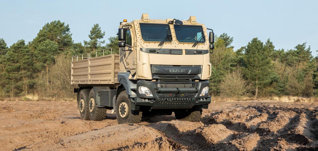 DAF, Tatra en VDL Groep    tonen unieke militaire 6x6-truck op BEDEX 2026